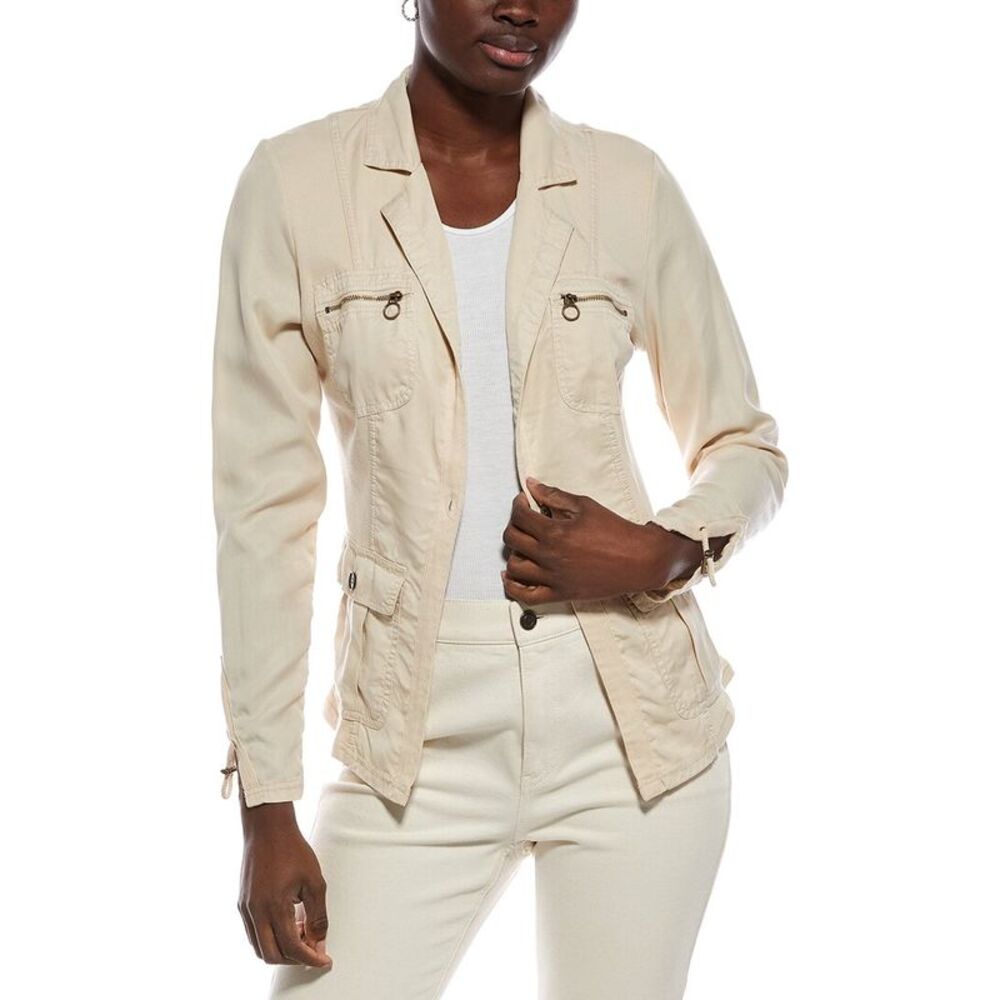 Xcvi Womens Tula Blazer, White